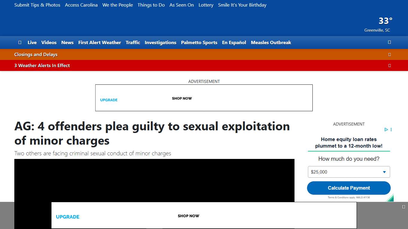 AG: 4 offenders plea guilty to sexual exploitation of minor charges